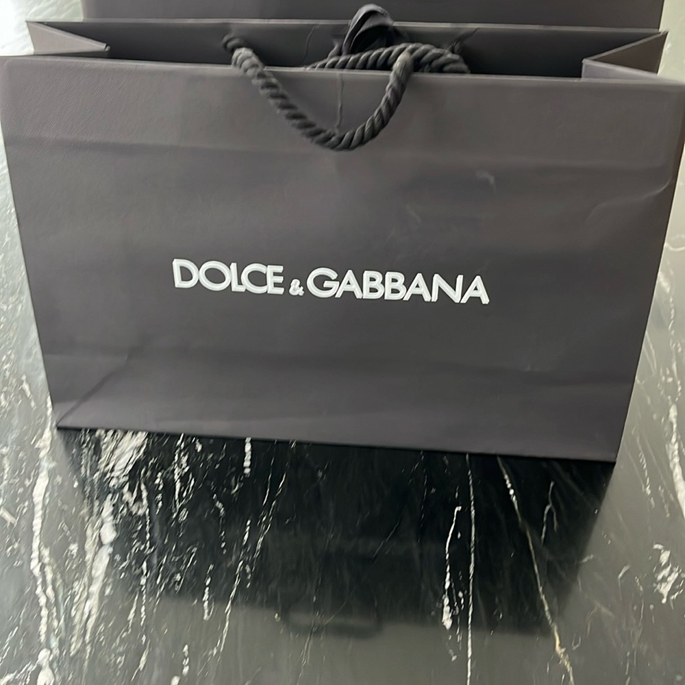 Dolce & Gabbana Black Shopping Bag